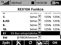 Jak správně připojit záložní přijímač k jinému přijímači typu REX pomocí sběrnice EX Bus. Jak správně připojit záložní přijímač k jinému přijímači typu REX pomocí sběrnice EX Bus.