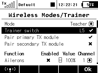 Trainer-Switch